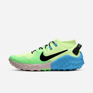 Chaussure De Trail Nike Wildhorse 6 Fluo 3049-867 Barely Volt/Poison Green/Laser Blue/Black Homme | BVZ-81593523